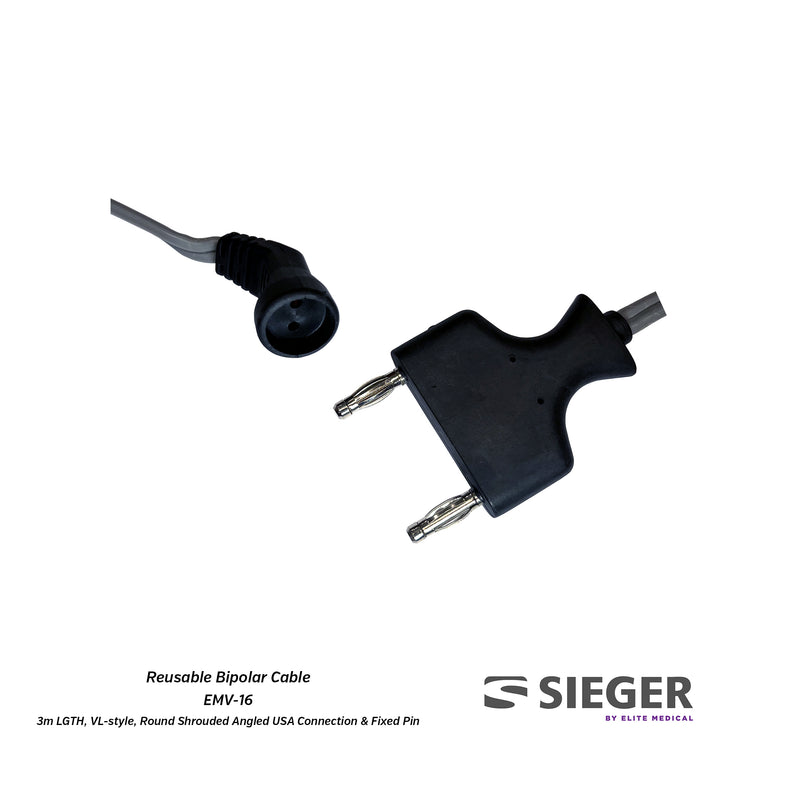 Sieger® Reusable Bipolar Cable for Diathermy Forceps