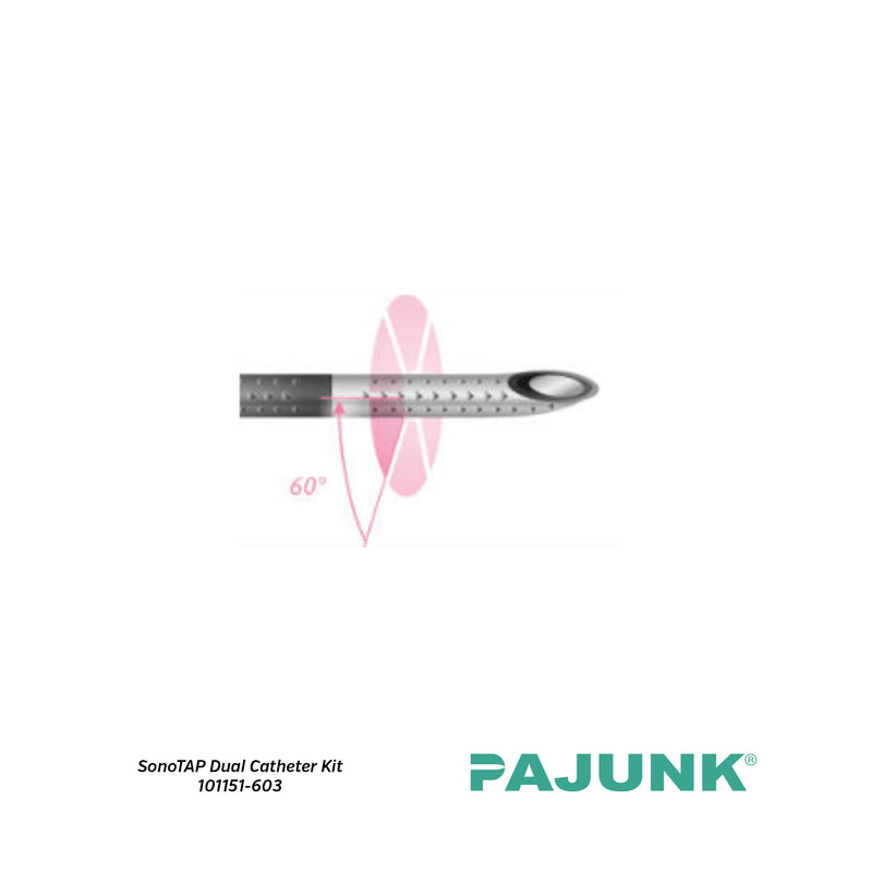 PAJUNK® Dual Catheter Kit Echogenic Infusion Set for Epidural and General Anaesthesia