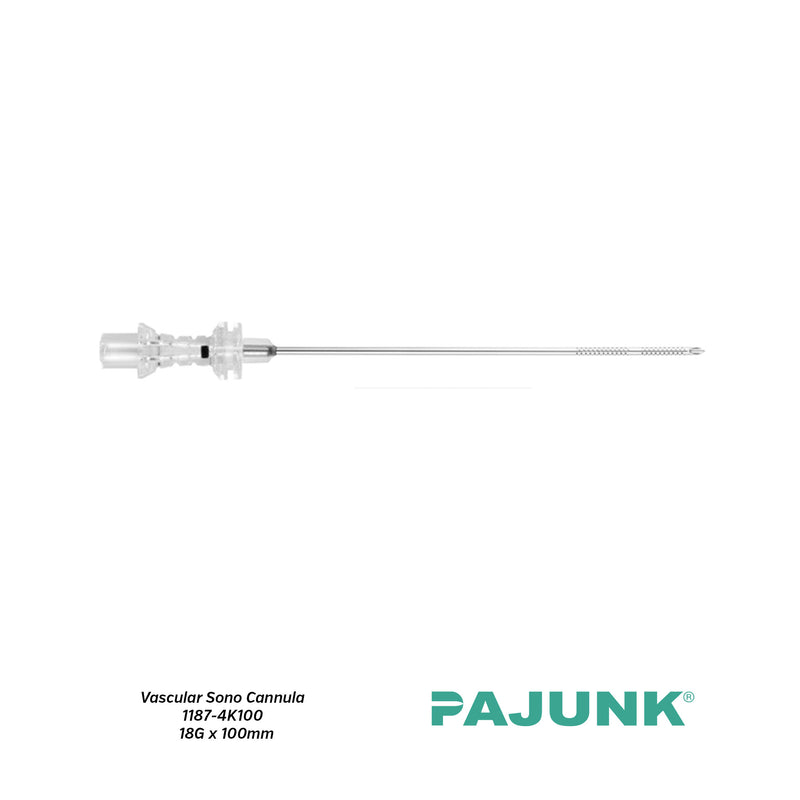 PAJUNK® VascularSono Ultrasound-compatible Vascular Puncture Cannula 