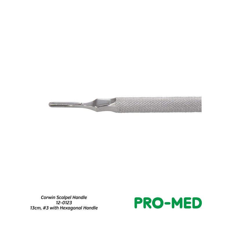 Pro-Med® Reusable Surgical Corwin Scalpel Handle