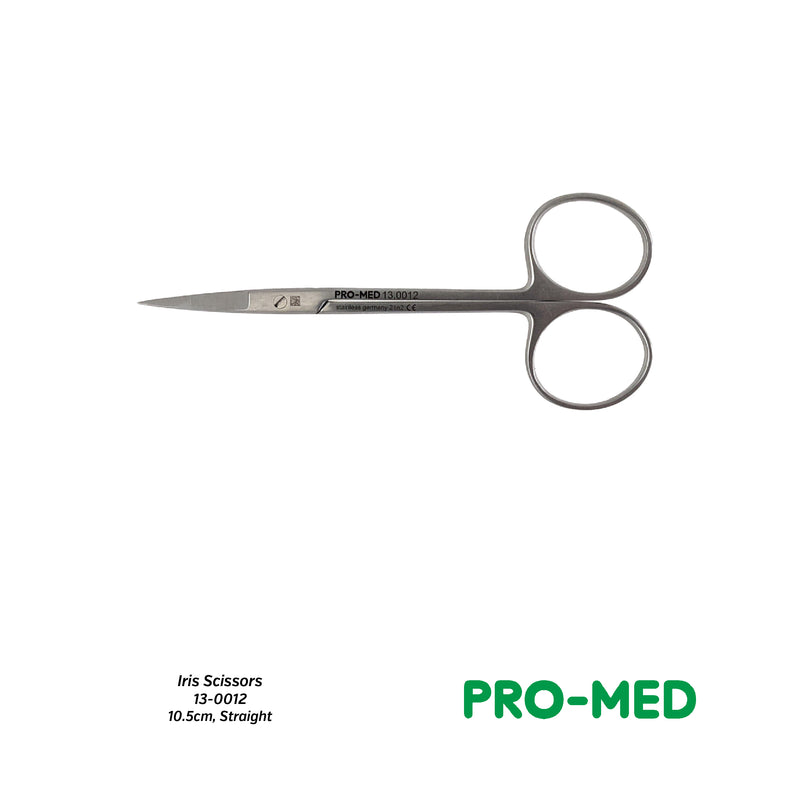 Pro-Med® Reusable Surgical Straight Iris Scissors 