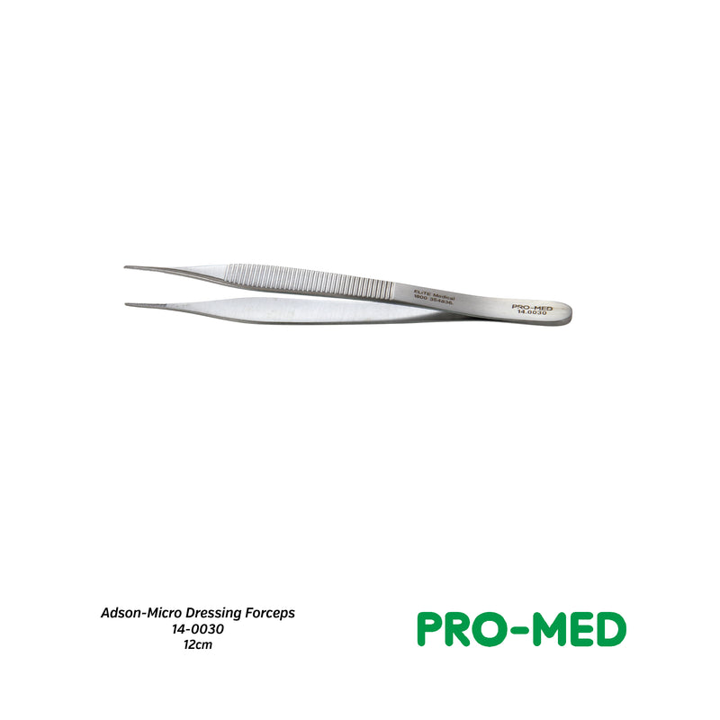 Pro-Med® Reusable Adson-Micro Dressing Forceps