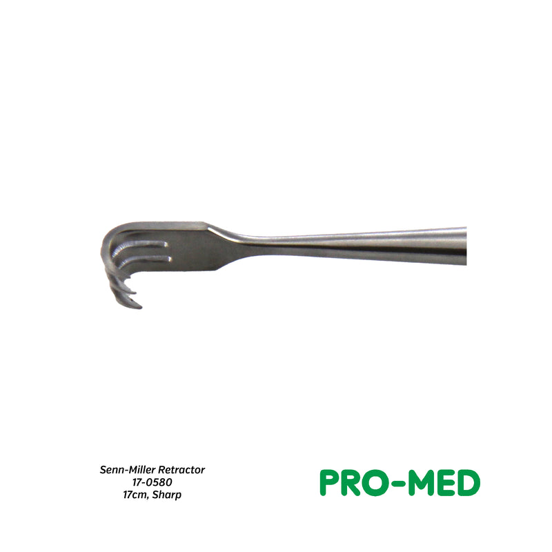 Pro-Med® Reusable Sharp Senn-Miller Retractor