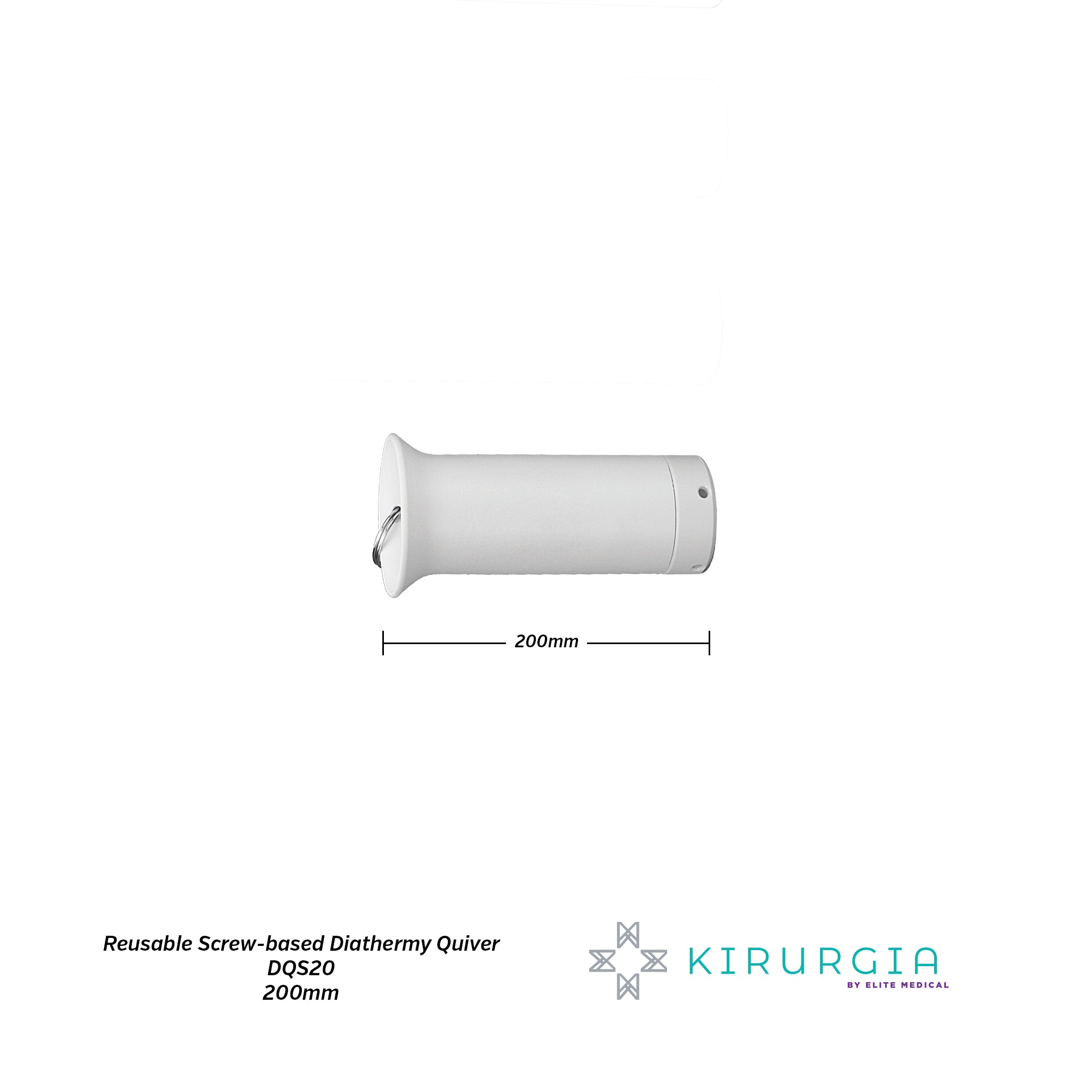 Kirurgia™ Reusable Screwbased Diathermy Quiver (200mm) Elite Medical