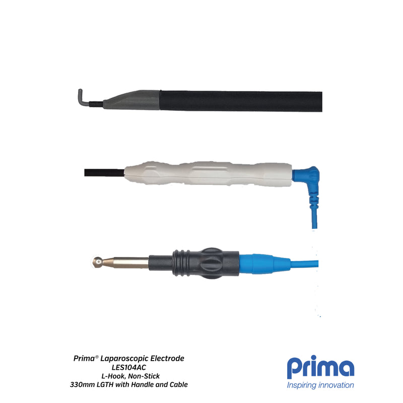 Prima® Non-stick L-Hook Laparoscopic Electrode