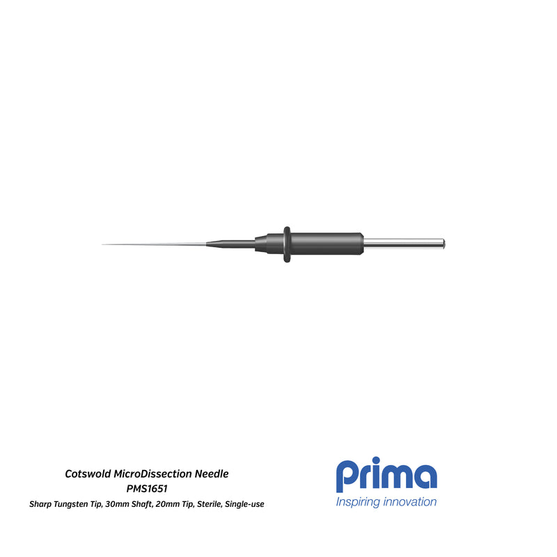 Prima® Cotswold Microdissection Needle with Tungsten Tip