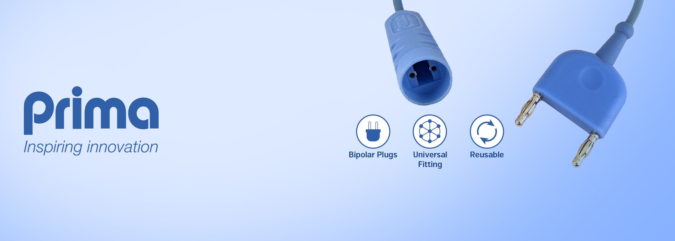 Java Prima Cable Prima® Bipolar Reusable Cables - Elite Medical