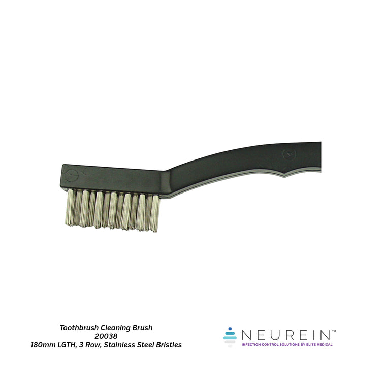 Neurein™ Stainless Steel Toothbrush Cleaning Brush for Medical Instruments