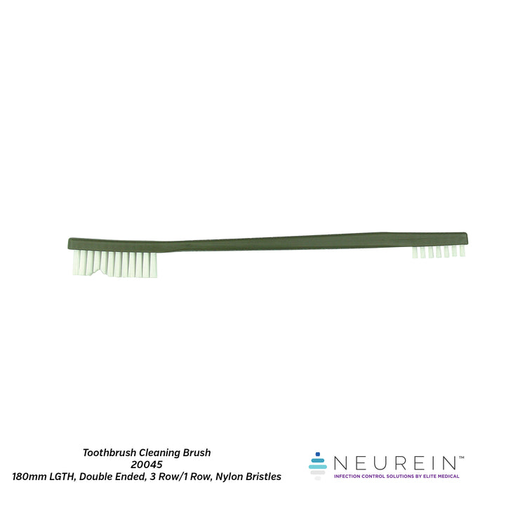 Neurein™ Nylon Double-ended Toothbrush Cleaning Brush for Medical Instruments