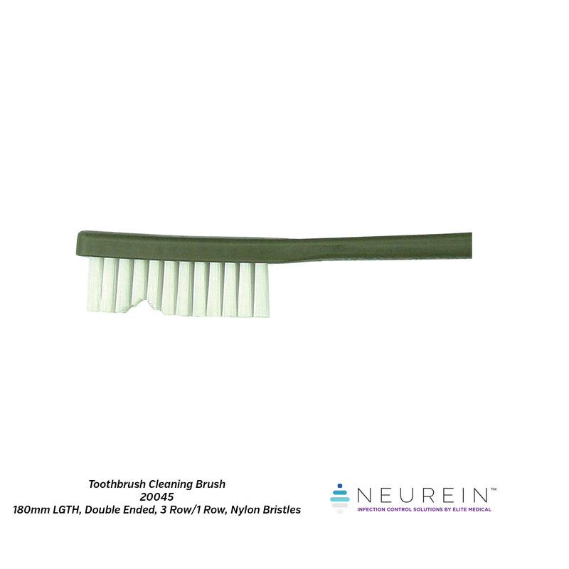 Neurein™ Nylon Double-ended Toothbrush Cleaning Brush for Medical Instruments