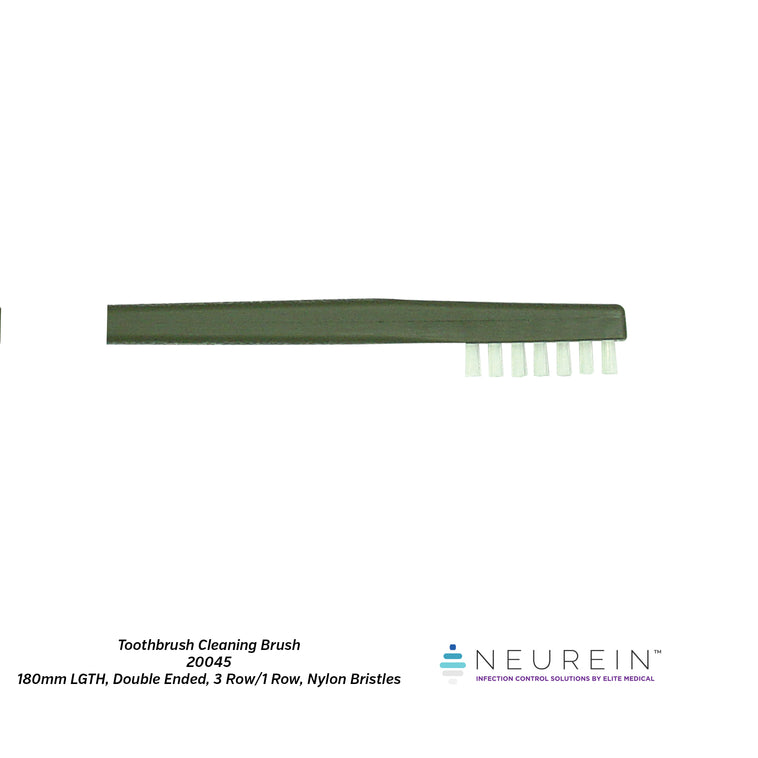 Neurein™ Nylon Double-ended Toothbrush Cleaning Brush for Medical Instruments