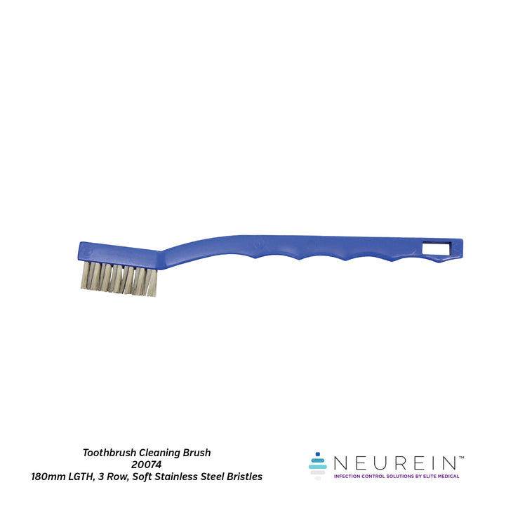 Neurein™ Stainless Steel Toothbrush Cleaning Brush for Medical Instruments