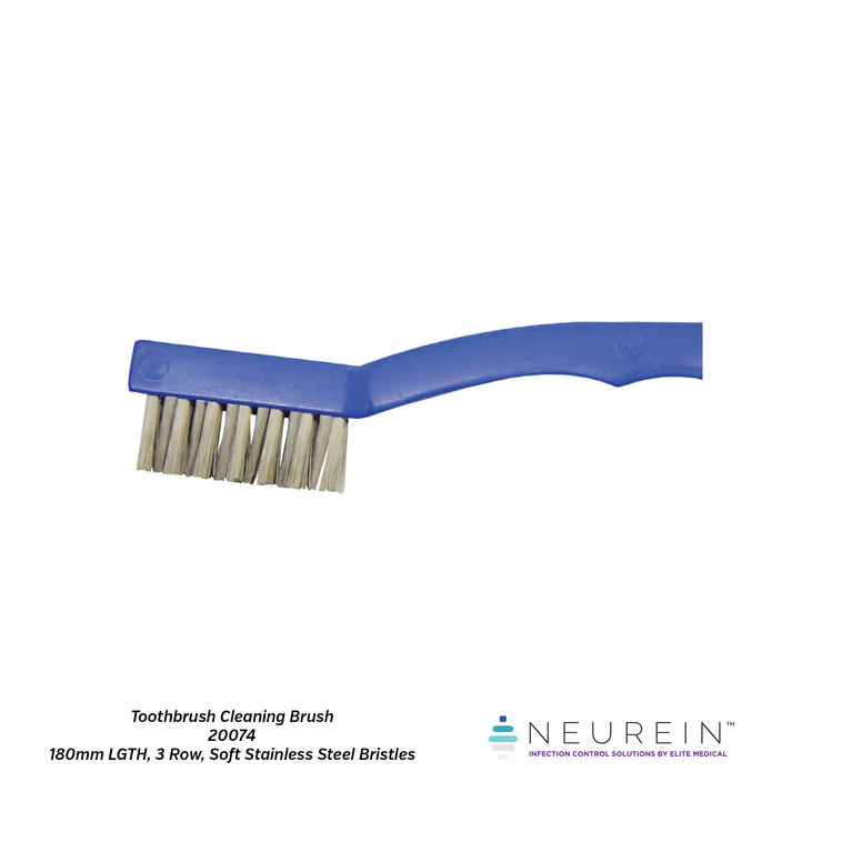 Neurein™ Stainless Steel Toothbrush Cleaning Brush for Medical Instruments