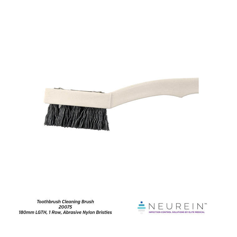 Neurein™ Abrasive Nylon Toothbrush Cleaning Brush for Medical Instruments