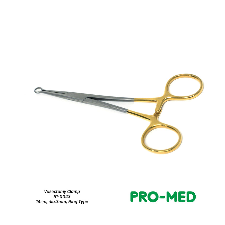 Vasectomy Ring Clamp (14cm, 3mm)