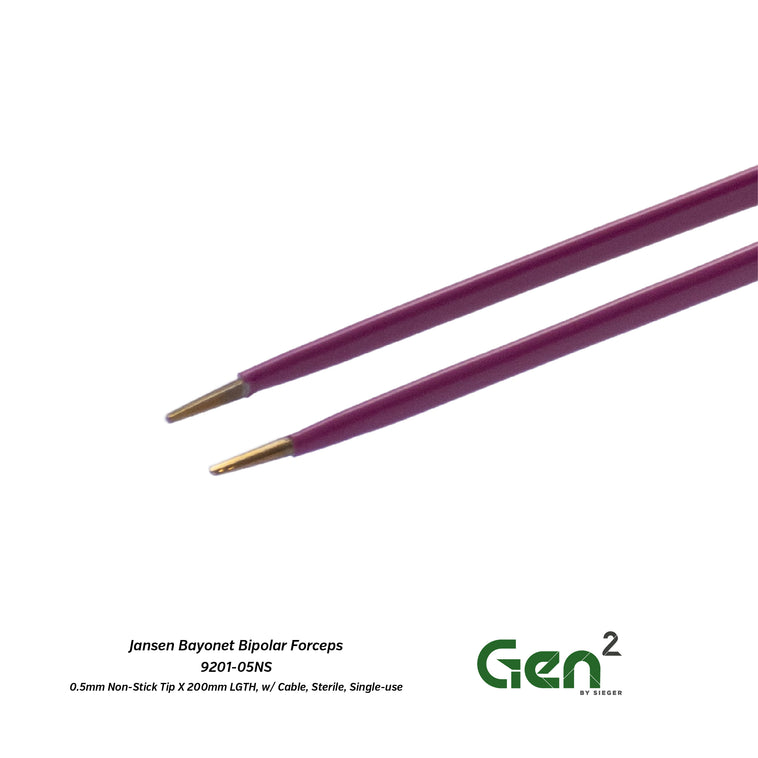 Gen2™ Jansen Bipolar Forceps, Bayonet