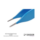 Sieger® Adson Reusable Bipolar Forceps with Serrated Tip