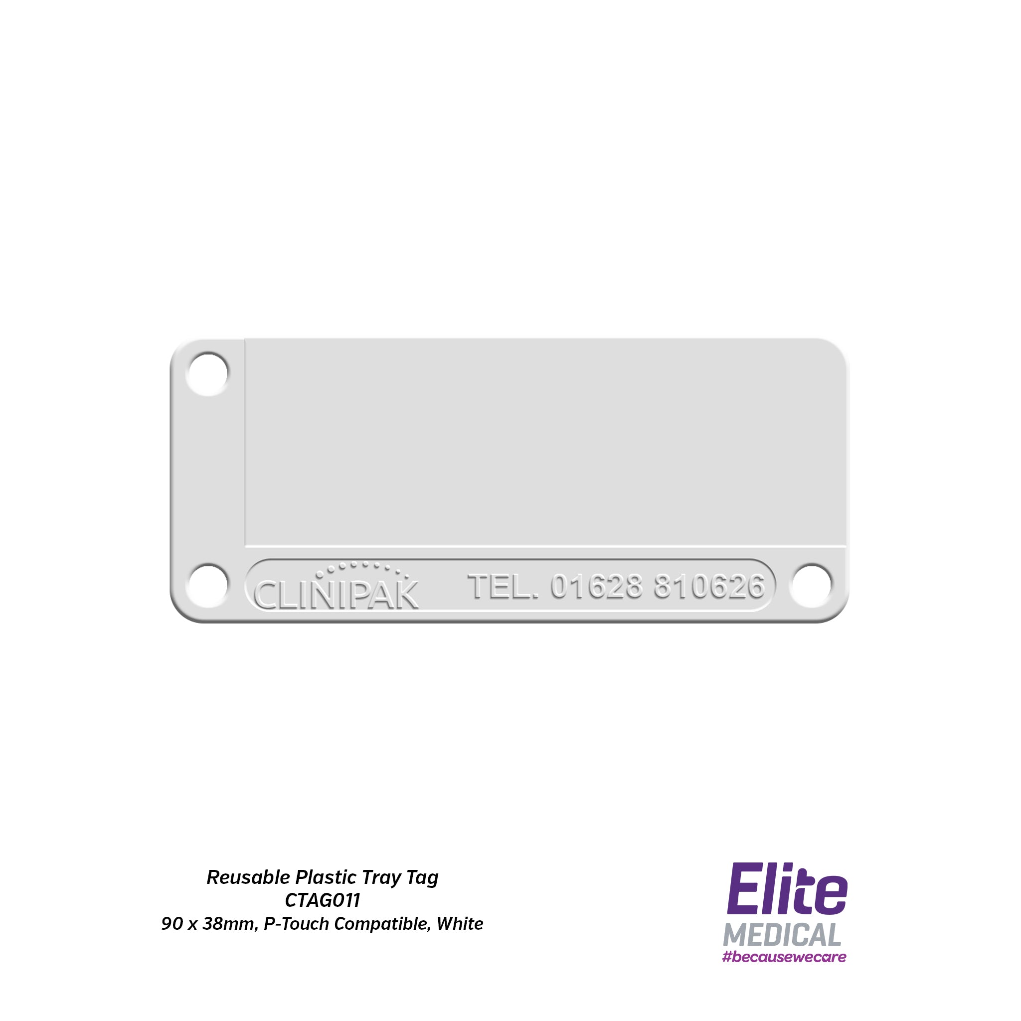 Tray Tag Labels STERIS® Key Surgical® Reusable Plastic Tray Tags (90 x 38mm) - Elite ...