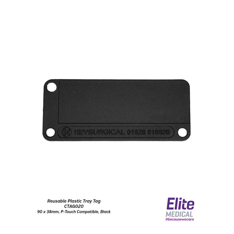 Key Surgical® Reusable Plastic Tray Tags