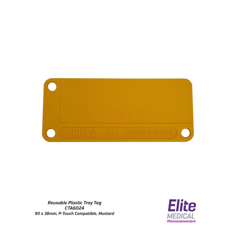Key Surgical® Reusable Plastic Tray Tags