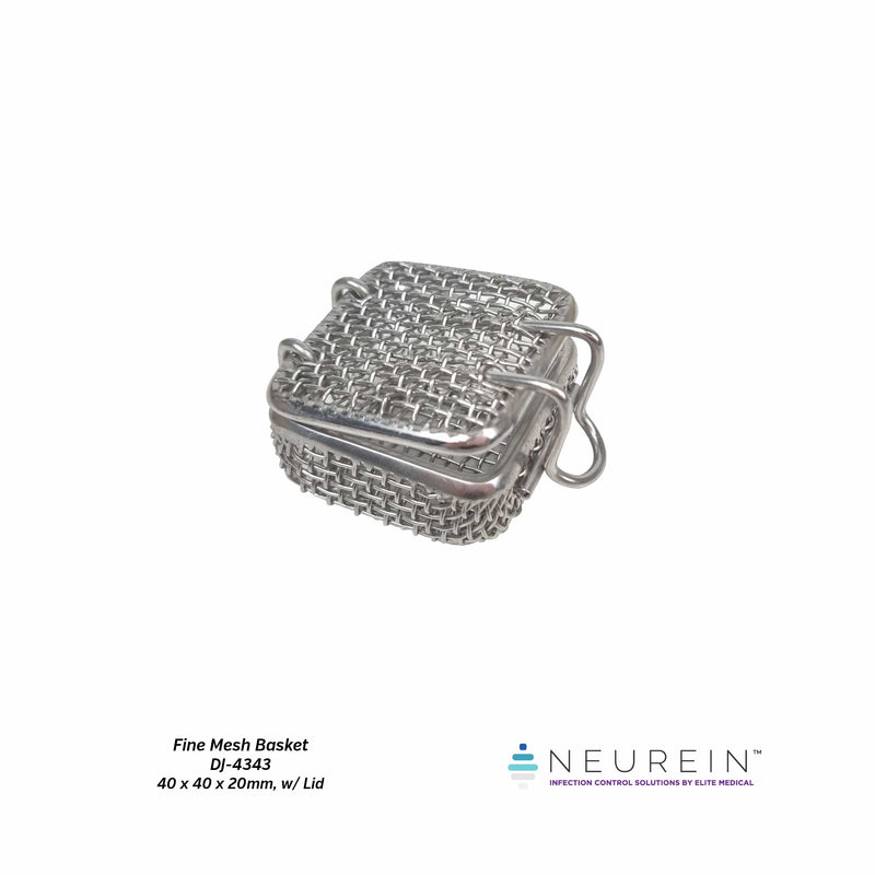 Neurein™ Surgical Fine Wire Mesh Basket for Instrument Sterilisation