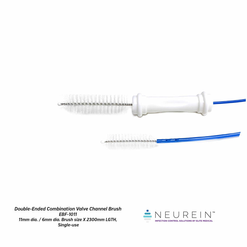 Neurein™ Endoscopy Double-Ended Combination Valve Channel Brush