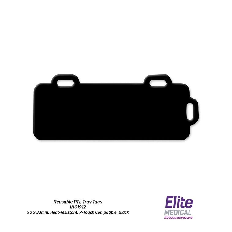 Key Surgical® Reusable PTL Clip On Tray Tags for Medical Trays and Instruments