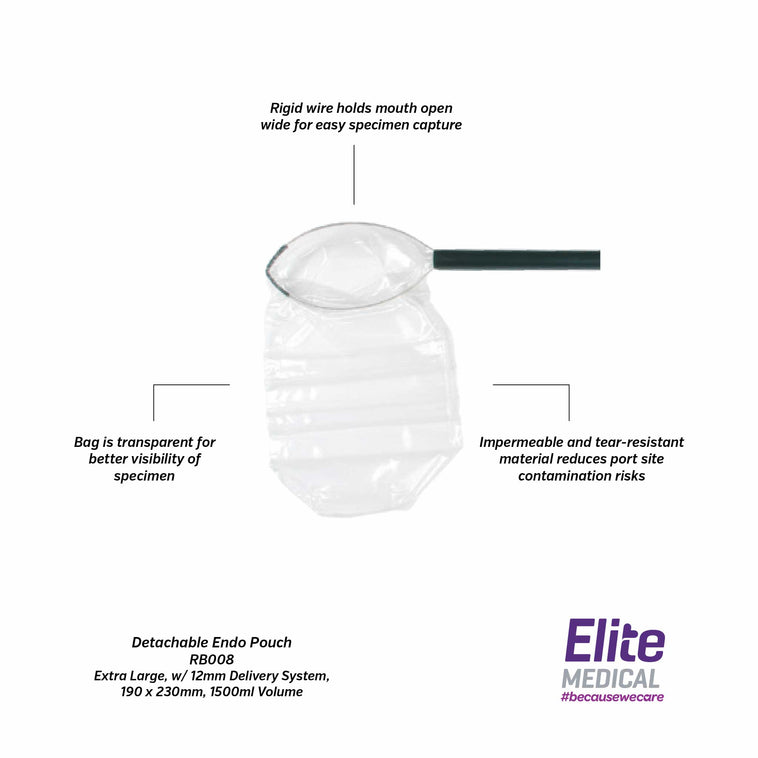 LaproSurge® Specimen Retrieval Detachable Endo Pouch