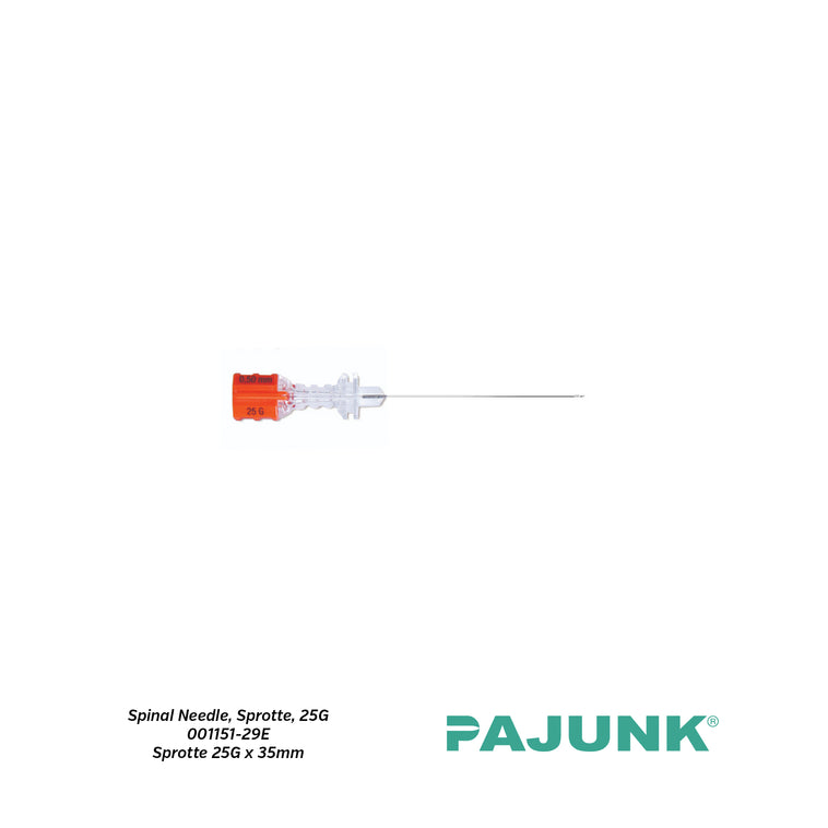 PAJUNK® Spinal Needle with Sprotte® Tip for Spinal Anaesthesia