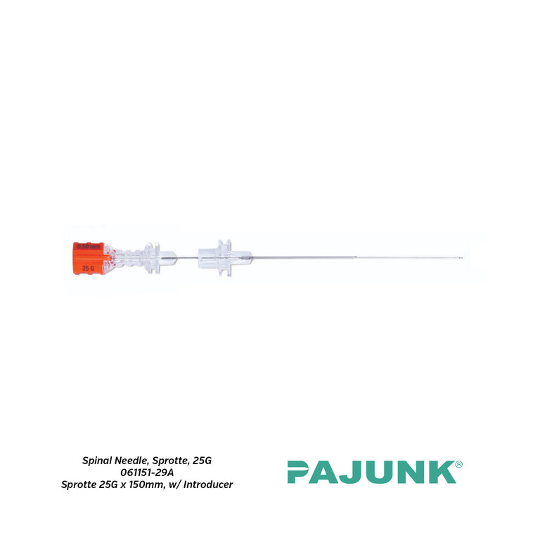 PAJUNK® Spinal Needle with Sprotte® Tip for Spinal Anaesthesia