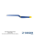 Sieger Blue® Jansen Bayonet Bipolar Forceps with Smooth Tip