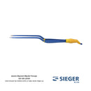 Sieger Blue® Jansen Bayonet Bipolar Forceps with Smooth Tip