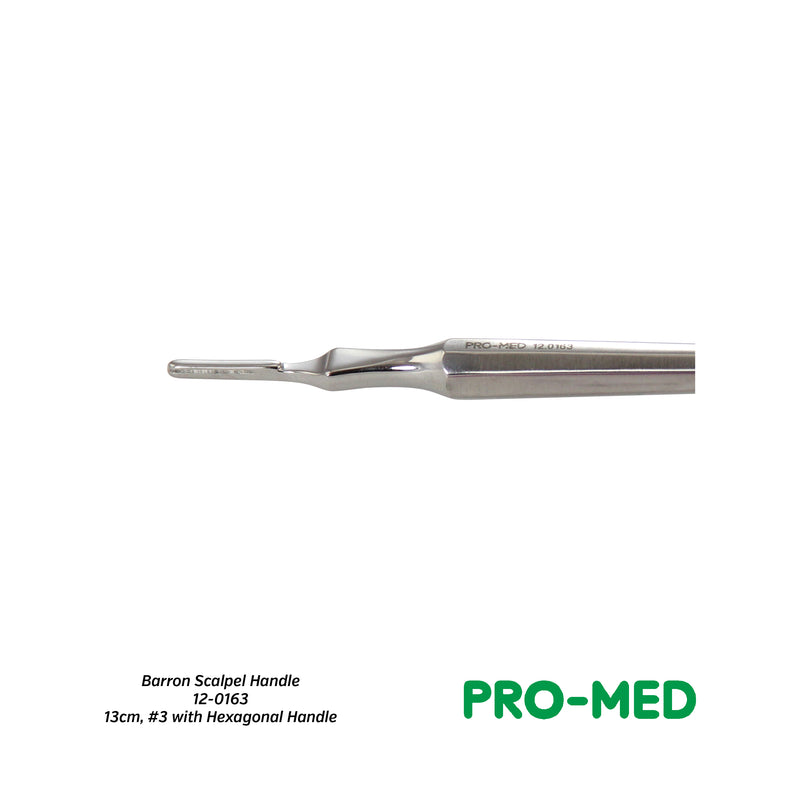 Pro-Med® Reusable Surgical Barron Scalpel Handle