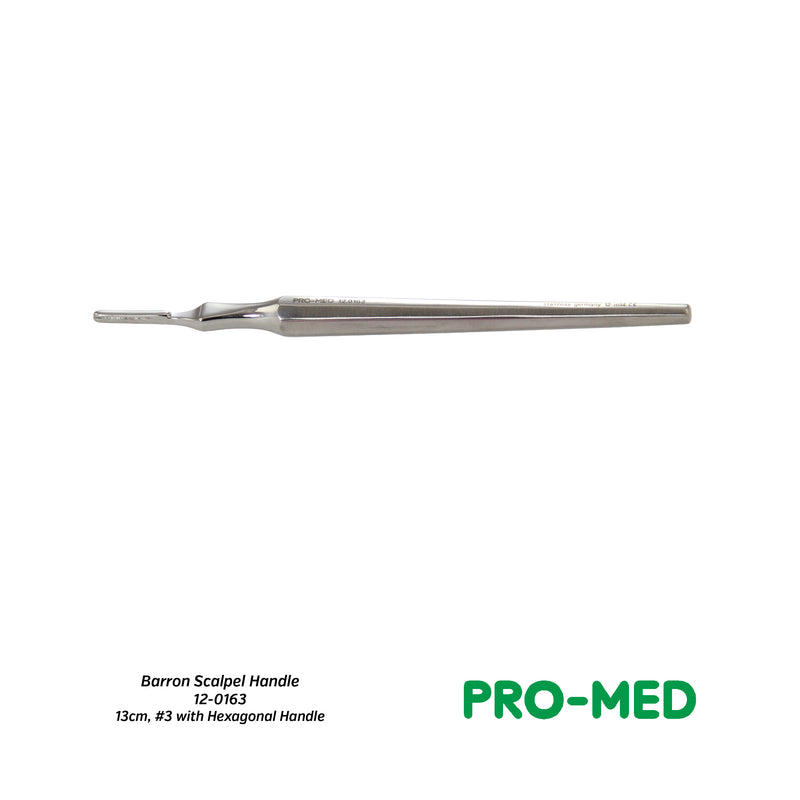 Pro-Med® Reusable Surgical Barron Scalpel Handle
