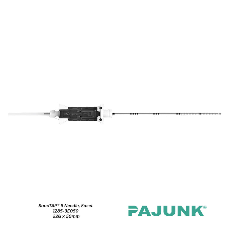PAJUNK® SonoTAP® II Peripheral Nerve Block Needle with Facet Tip 