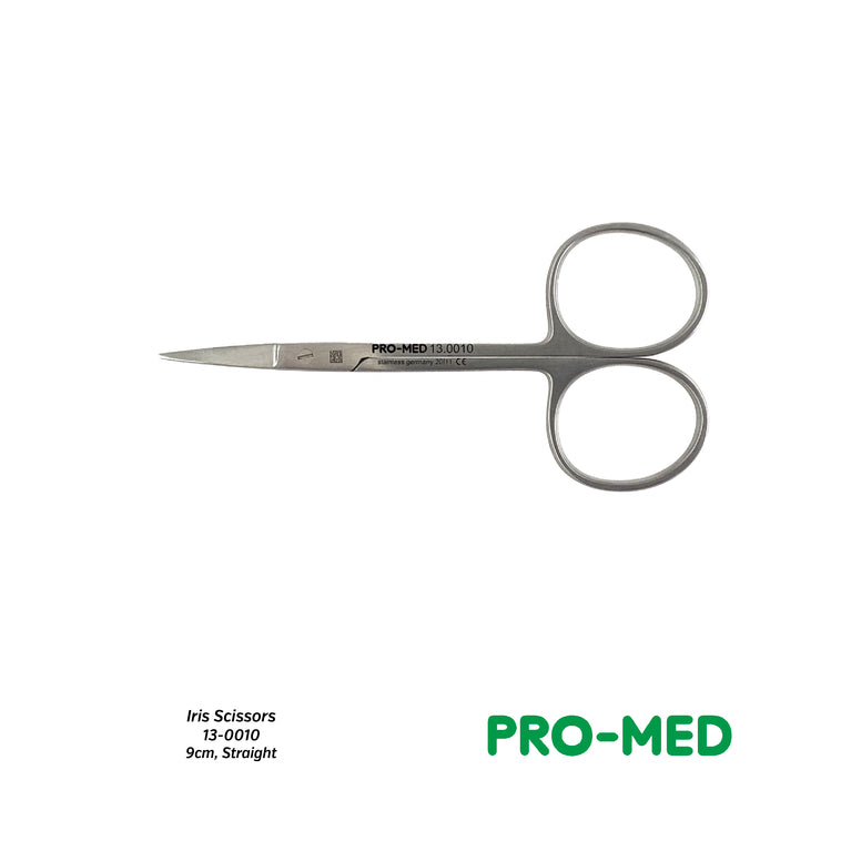 Pro-Med® Reusable Surgical Straight Iris Scissors 