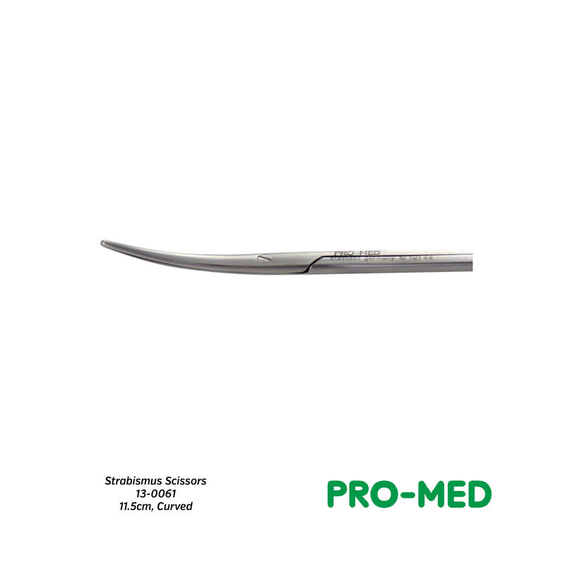 Pro-Med® Reusable Surgical Curved Strabismus Scissors