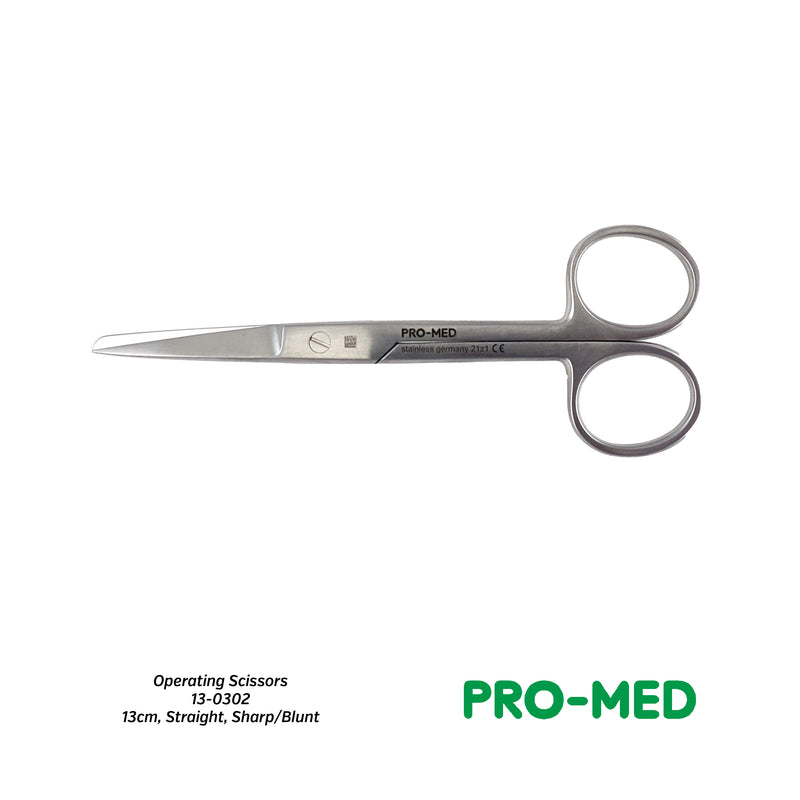 Pro-Med® Reusable Surgical Straight Operating Scissors