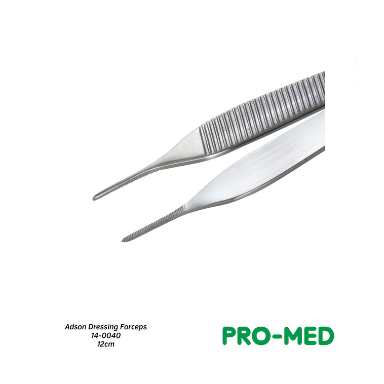 Pro-Med® Reusable Adson Dressing Forceps