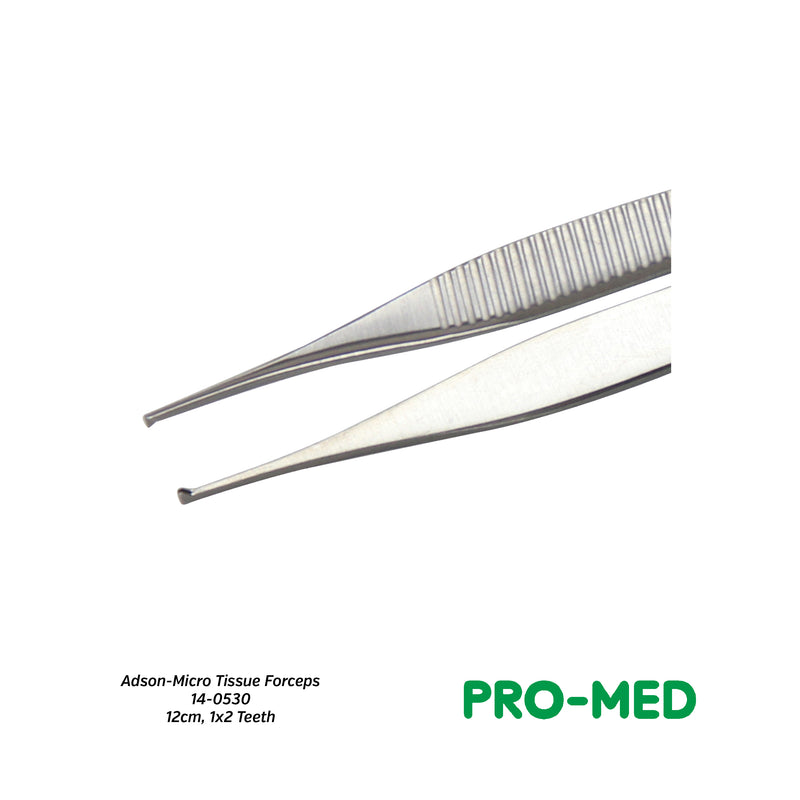 Pro-Med® Reusable Adson-Micro Tissue Forceps