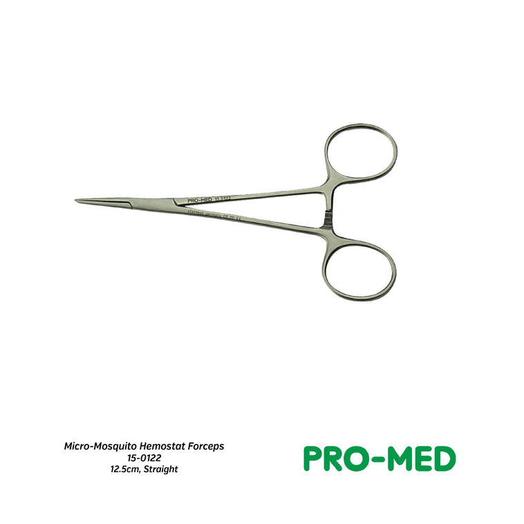 Pro-Med® Reusable Straight Micro-Mosquito Hemostat Forceps