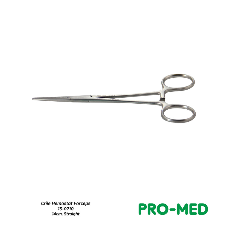 Pro-Med® Reusable Straight Crile Hemostat Forceps
