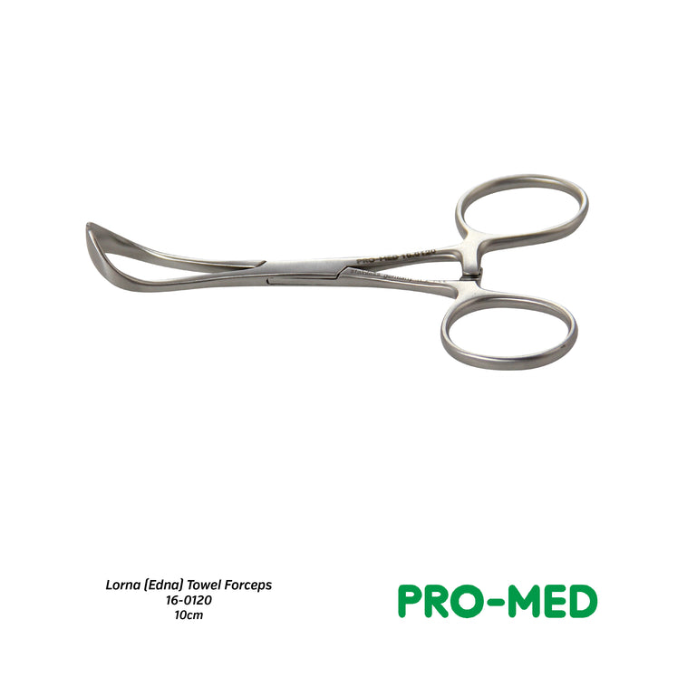 Pro-Med® Reusable Lorna (Edna) Towel Forceps