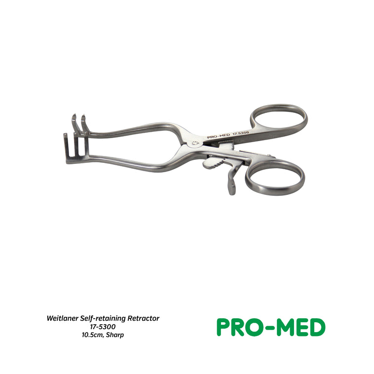Pro-Med® Reusable Sharp Weitlaner Self-retaining Retractor