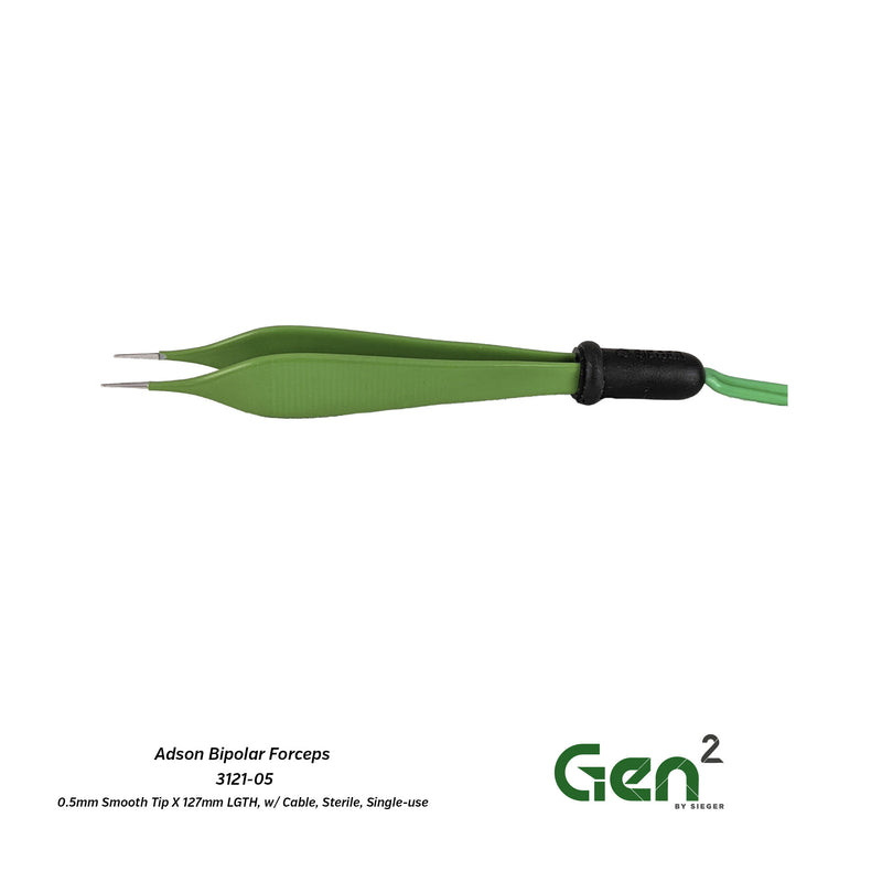 Gen2® Adson Bipolar Forceps with Smooth Tip