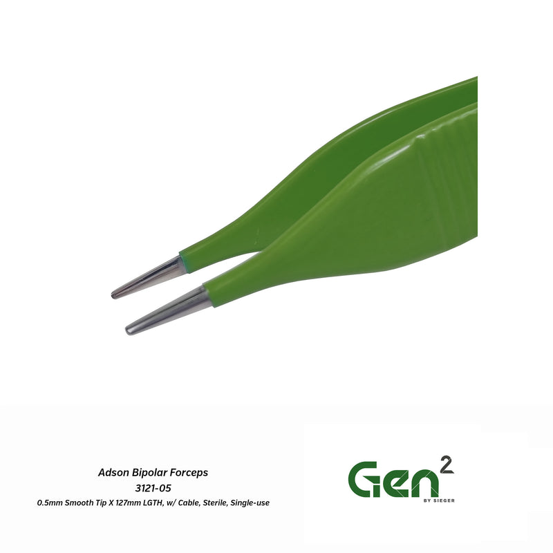 Gen2™ Adson Bipolar Forceps with Smooth Tip