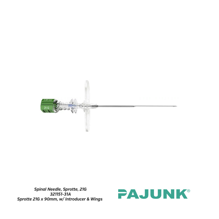 PAJUNK® Spinal Needle with Sprotte® Tip for Spinal Anaesthesia