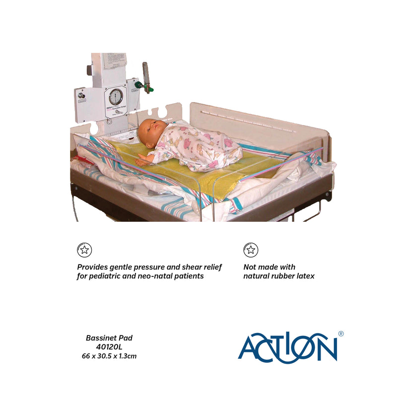 Action® Reusable Paediatric Bassinet Pad for Pressure Management 
