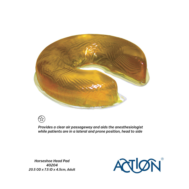 Action® Reusable Horseshoe Head Pad for Pressure Management