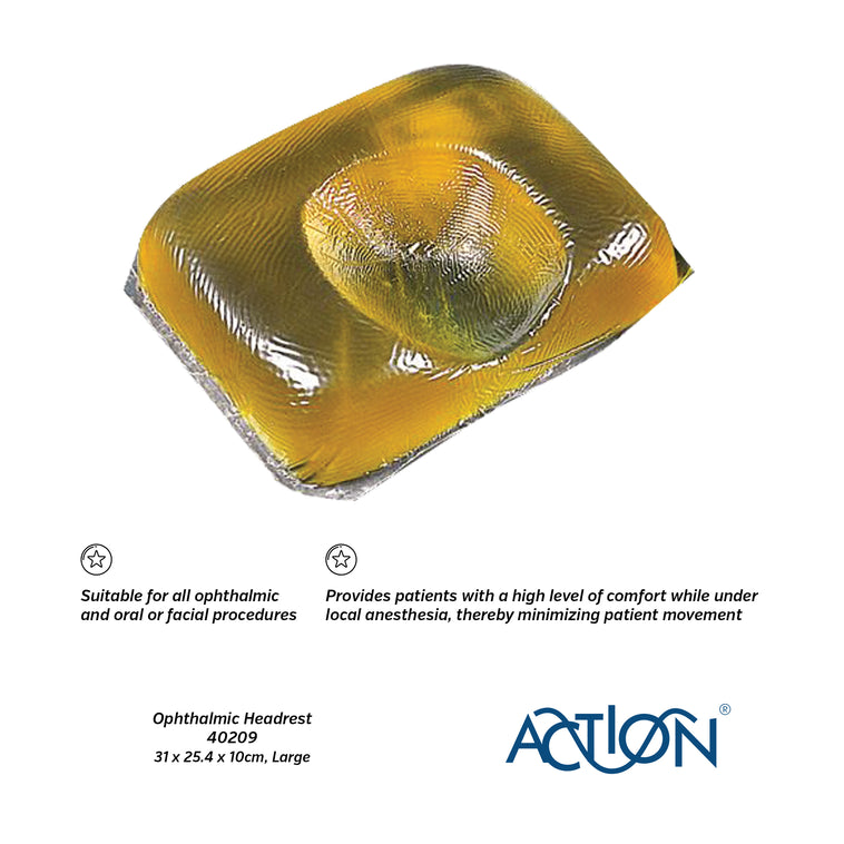Action® Reusable Ophthalmic  Headrest for Pressure Management